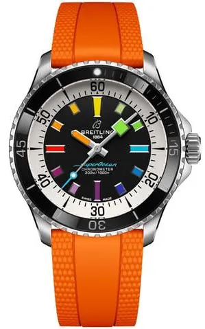 Breitling Superocean 42 A17375211B2S3 42mm Stainless steel Black