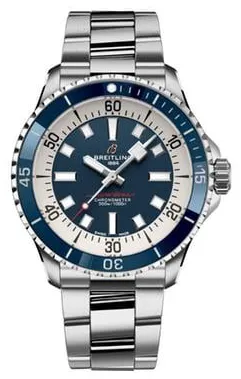 Breitling Superocean A17375E71C1A1 42mm Stainless steel Blue