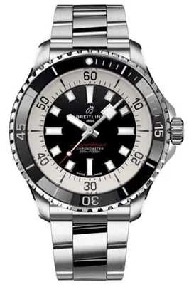 Breitling Superocean A17376211B1A1 44mm Stainless steel Black