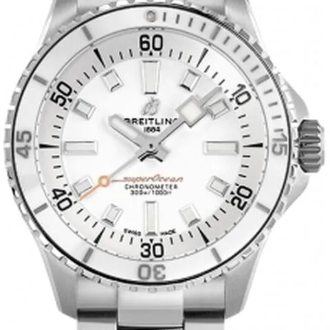 Breitling Superocean A17377211A1A1 36mm Stainless steel White