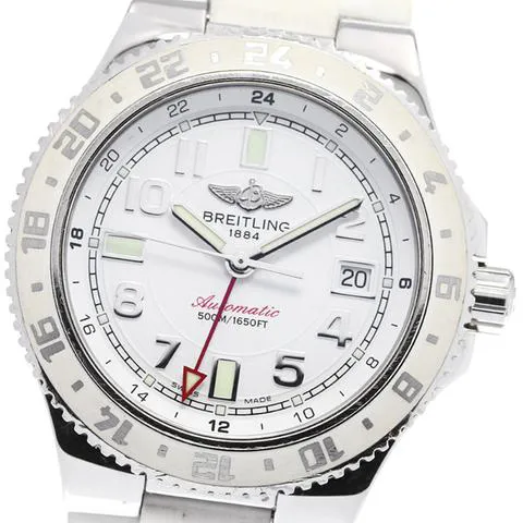 Breitling Superocean A32380 42mm Stainless steel White