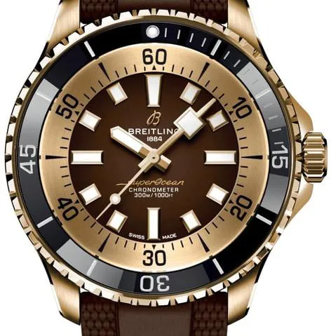 Breitling Superocean N17376201Q1S1 44mm Bronze Brown