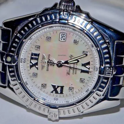 Breitling Windrider A67350 31mm Steel Mother-of-pearl