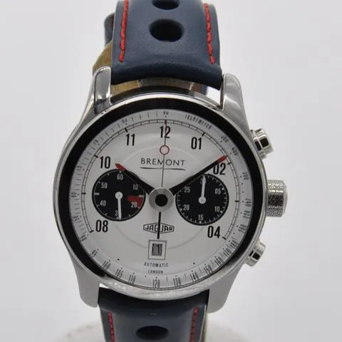 Bremont Jaguar J-MKII-WH-R-S 43mm Stainless steel White