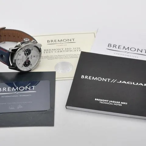 Bremont Jaguar J-MKII-WH-R-S 43mm Stainless steel White 7