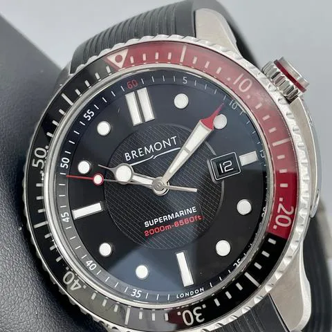 Bremont Supermarine 45mm Stainless steel Black