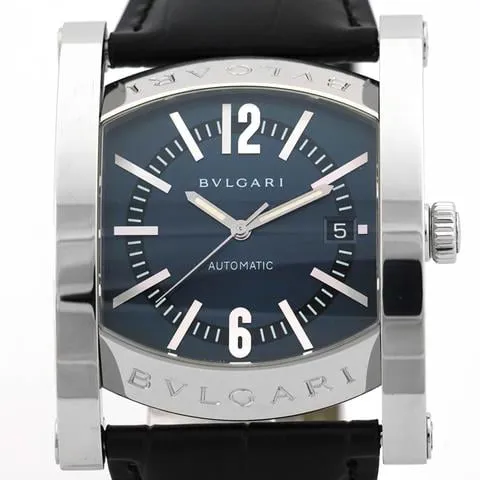 Bulgari Assioma AA 48 S 38mm Stainless steel Blue