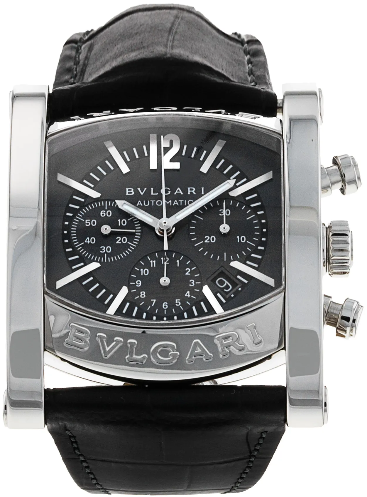 Bulgari Assioma AA44C14SLDCH 44mm Stainless steel Gray