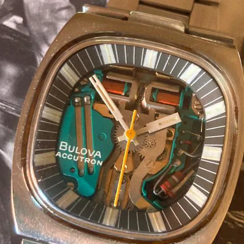 Bulova Accutron 214 34mm Stainless steel 1