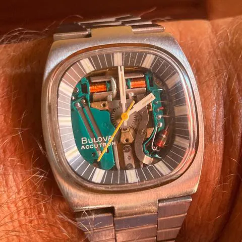 Bulova Accutron 214 34mm Stainless steel 15