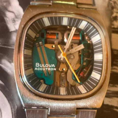 Bulova Accutron 214 34mm Stainless steel 18