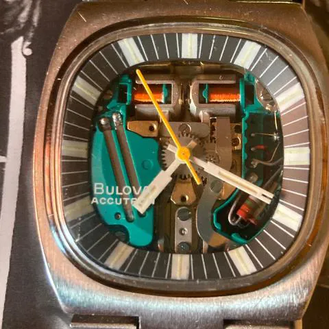 Bulova Accutron 214 34mm Stainless steel 21