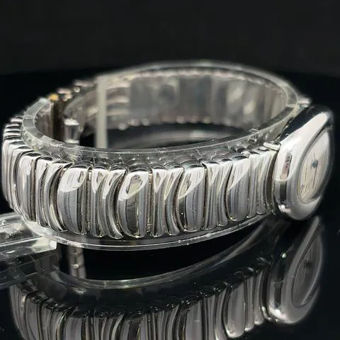 Cartier Baignoire 2369 18mm White gold Silver 6