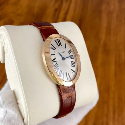 Cartier Baignoire Small Model W8000007 31.5mm Rose gold Silver 2