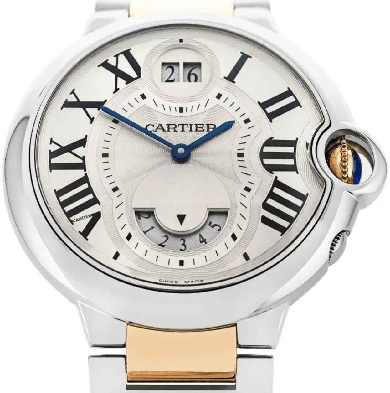 Cartier Ballon Bleu 3194 42mm Stainless steel Silver