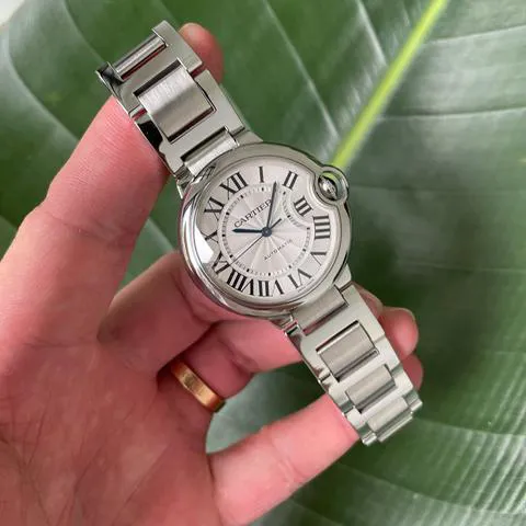 Cartier Ballon Bleu 36mm W6920046 36mm Stainless steel White 1