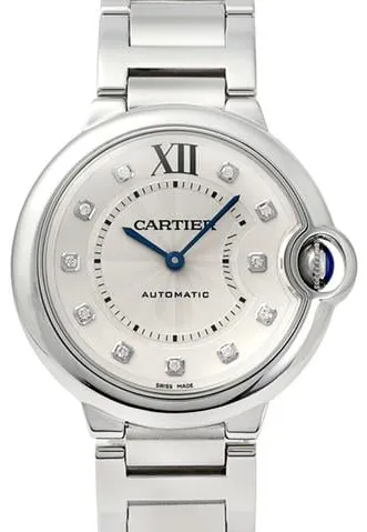 Cartier Ballon Bleu 36mm WE902075 36mm Stainless steel Silver