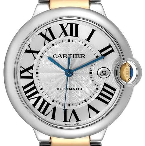 Cartier Ballon Bleu 42mm W69009Z3 42mm Stainless steel Silver