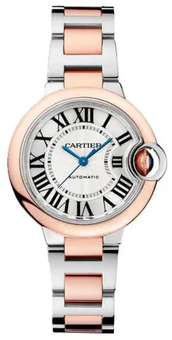 Cartier Ballon Bleu de Cartier w2bb0032 33mm Stainless steel Silver