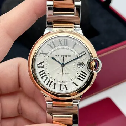 Cartier Ballon Bleu W2BB0004 42mm Stainless steel Silver