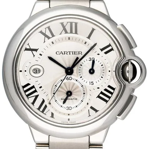 Cartier Ballon Bleu W6920002 47mm Stainless steel Silver