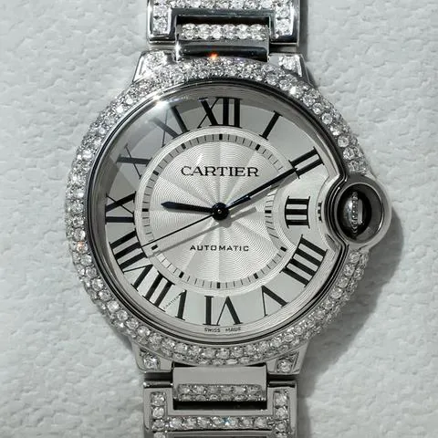 Cartier Ballon Bleu W6920046 36mm Stainless steel White