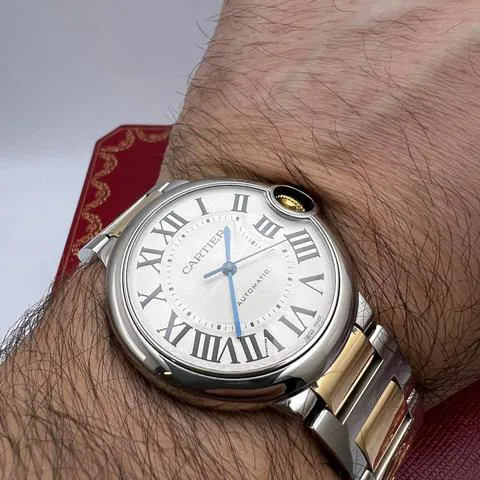 Cartier Ballon Bleu W6920047 36mm Stainless steel Silver 4