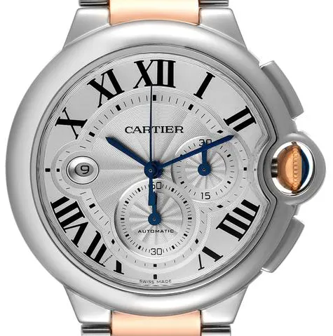 Cartier Ballon Bleu w6920063 44mm Stainless steel Silver