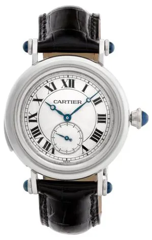 Cartier Diabolo 1462 37mm Platinum Champagne