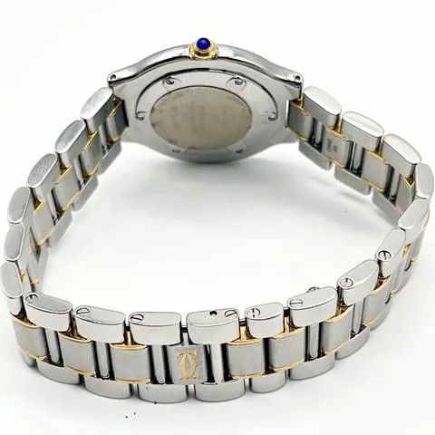 Cartier Must 21 1330 31mm Yellow gold and Stainless steel Gray 9