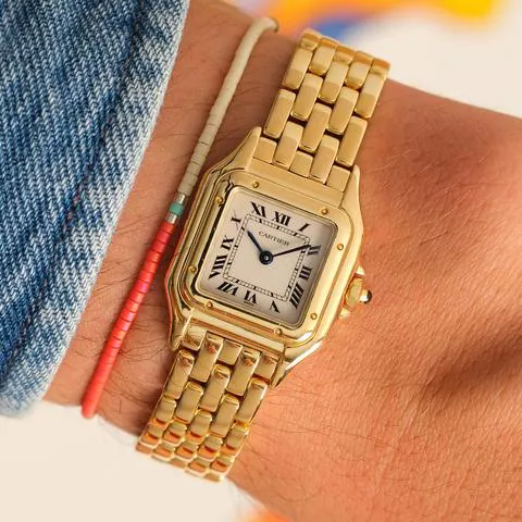 Cartier Panthère 1070 22mm Yellow gold Silver 1