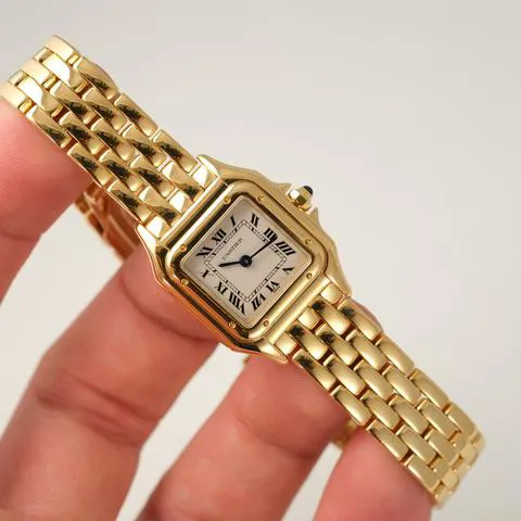 Cartier Panthère 1070 22mm Yellow gold Silver 10