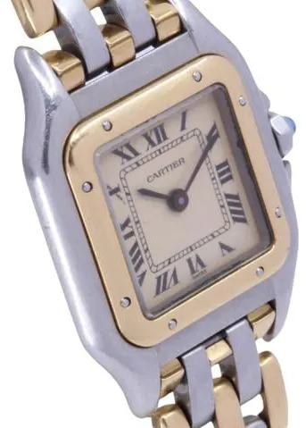 Cartier Panthère 166921 22mm Yellow gold and Stainless steel Champagne 1