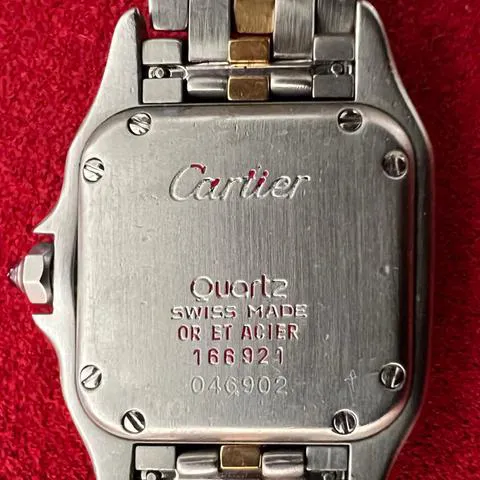 Cartier Panthère 166921 22mm Yellow gold and Stainless steel Champagne 1