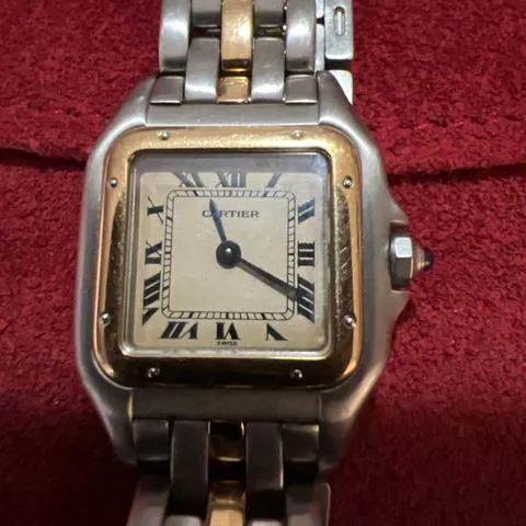 Cartier Panthère 166921 22mm Yellow gold and Stainless steel Champagne 9