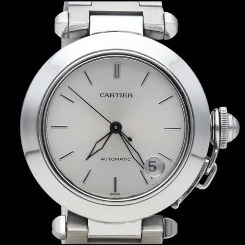 Cartier Pasha C 2324 35mm Stainless steel Gray