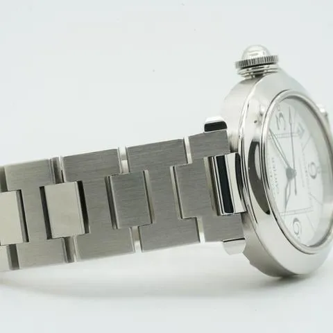 Cartier Pasha C 2324 35mm Stainless steel White 6