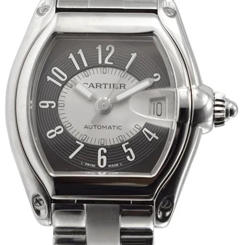 Cartier Roadster W62001V3 43mm Silver Black