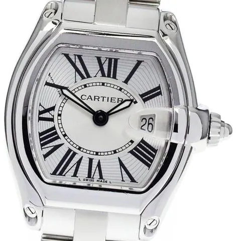 Cartier Roadster W62016V3 31mm Stainless steel Silver