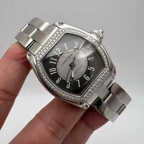 Cartier Roadster W62025V3 37mm Stainless steel Gray 2