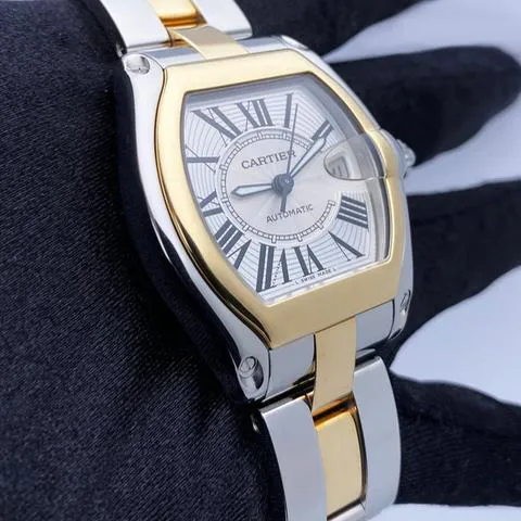 Cartier Roadster w62031y4 38mm Stainless steel Silver 2