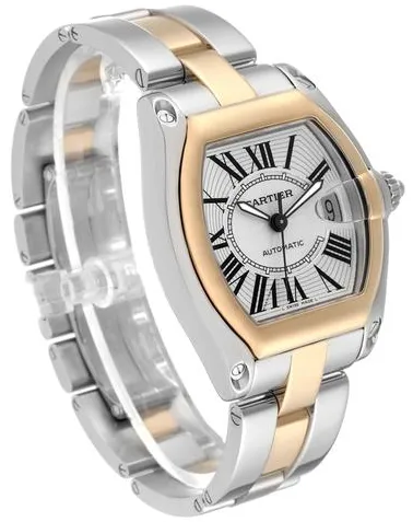 Cartier Roadster w62031y4 38mm Yellow gold and Stainless steel Silver 6