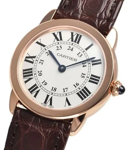 Cartier Ronde de Cartier W6701007 29.5mm Rose gold Silver