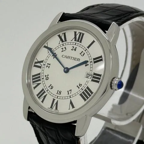 Cartier Ronde Solo de Cartier 2934 36mm Stainless steel Silver