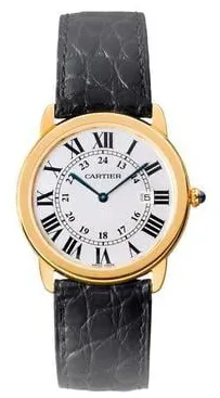 Cartier Ronde Solo de Cartier W6700455 36mm Yellow gold Silver