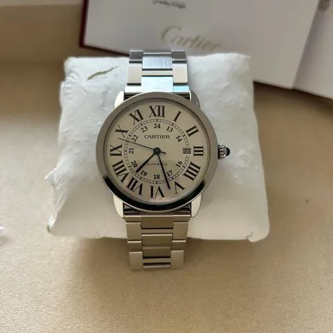 Cartier Ronde Solo de Cartier W6701011 42mm Silver Silver