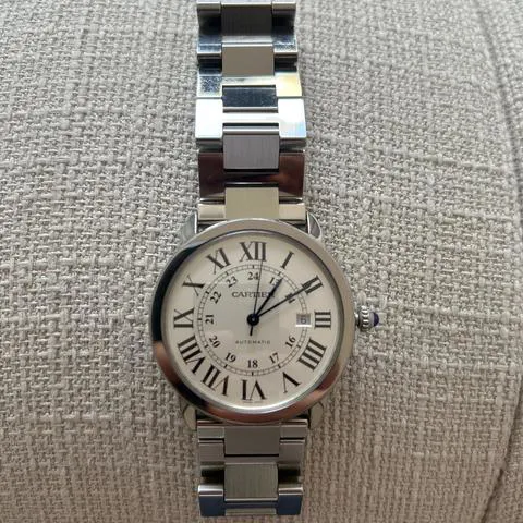 Cartier Ronde Solo de Cartier W6701011 42mm Silver Silver 12