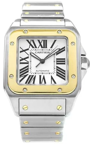 Cartier Santos 100 W200728G 38mm Yellow gold and stainless steel