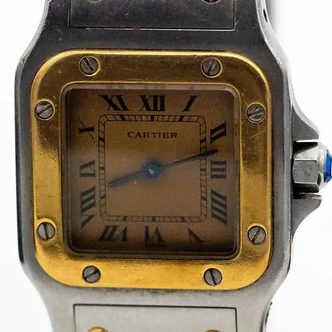 Cartier Santos 1057930 24mm Yellow gold and Stainless steel Gold