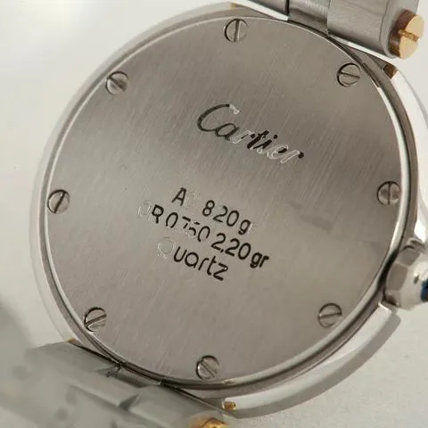 Cartier Santos 8191 27mm Yellow gold and Stainless steel White 8